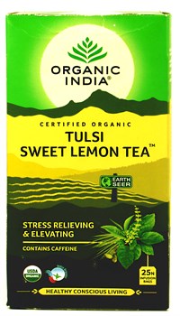 Tulsi sweet lemon tea (Тулси + сладкий лимон) - снятие стресса и подъём сил 4319 - фото 9349