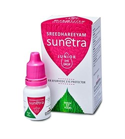 Sunetra junior eye drops (Cунетра детские) - мягкие аюрведические глазные капли - фото 9509