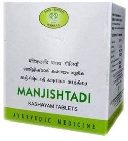 Manjishtadi Kashayam (Манжиштади Кашаям) - аюрведический препарат для очищения крови 4647 - фото 9930