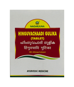 Hinguvachaadi Gulika tablet (Хингувачади Гулика) - для нормализации работы пищеварительной системы 4719 - фото 9952
