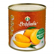 Mango Alphonso Pulp (Манго Альфонсо пюре) - нежное пюре из сочной мякоти манго, 850 г.