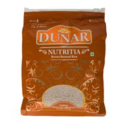 Рис Басмати бурый нешлифованный Dunar Nutritia, 1кг. 4857