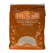 Рис Басмати бурый нешлифованный Dunar Nutritia, 1кг.