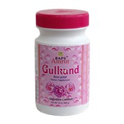 Gulkand, джем из вяленых лепестков роз (Гулканд), охлаждающий и тонизирующий, 400 г.