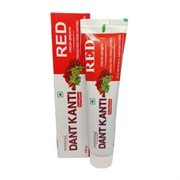 Красная травяная зубная паста Dant Kanti Red