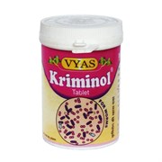 Kriminol (Криминол) - аюрведический противопаразитарный препарат, 100 таб 5014