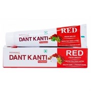Red Toothpaste Dant Kanti (20g) - защита от кариеса и свежее дыхание, 20 г.