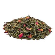 Rose Green Tea (Чай зелёный с лепестками розы), 100 г. 5093