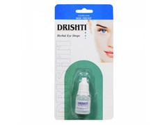 Капли для глаз Herbal Drishti с экстрактом сандала и белого лотоса (Дришти), 10 мл. 5187