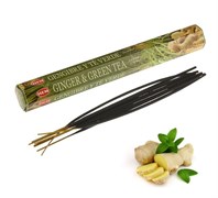 Благовония Ginger Green Tea (Имбирь и Зеленый чай), 20 шт 5302