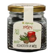 Урбеч конопля и мёд, 230 г.