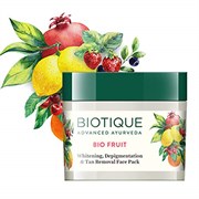 Отбеливающая маска для лица с фруктами против пигментации Bio Fruit 5057