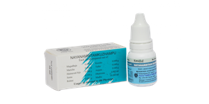 Nayanamritamkuzhampu Eye Drops - аюрведические капли для глаз, при глаукоме, катаракте, расстройстве глазных мышц и нерва 3863
