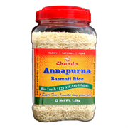 Рис Басмати Белый Экстрадлинный  (Annapurna Basmati Rice White) - ароматный, душистый, 1500 г. 5722