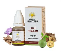 Масло Anu Thailam - помогает очистить дыхательные пути и укрепляет иммунную систему, 10 мл. 5792
