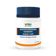 Mahasudarshan Ghanvati (Махасударшан Гханвати), -помогает бороться с вирусными инфекциями и лихорадкой, 60 таб. 5864
