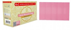 Глицериновое мыло Rosewater soap Khadi, упаковка 4+1 шт. 5953