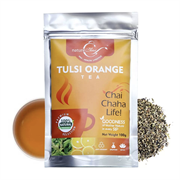 Чай зеленый Tulsi Orange (с тулси и апельсином) Panchakarma Herbs, 100 г.
