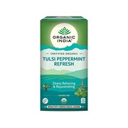 Чай освежающий Tulsi Peppermint Organic India, 25 пак.