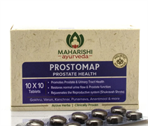 Prostomap (Простомап) Maharishi Ayurveda - мощная, естественная поддержка простаты, 100 таб.