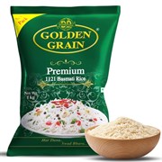 Рис Басмати White (Белый) Golden Grain, 1000 г.