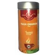 Чай зеленый Tulsi Orange (с тулси и апельсином) Panchakarma Herbs, в металлической банке, 100 г.