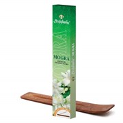 Ароматические палочки длительного тления Mogra Premium, 20шт. + подставка 6158