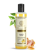 Шампунь Khadi Honey&Lemon - для жирных волос