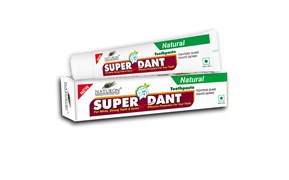 Аюрведическая зубная паста Superdant Naturon - залог ослепительной улыбки., 100 г. 9563