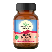 Sugar Balance Organic India - контроль над диабетом, баланс сахара в крови, 60 кап.