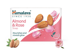 Увлажняющее мыло с миндалём и розой Himalaya 4345