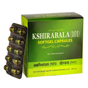 Kshirabala (101) Softgel Capsules (Кширабала (101) в капсулах ), 100 кап.