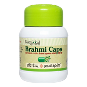 Brahmi caps (Брами капсулы) - расаяна, антиоксидант и тоник для мозга от известного керальского производителя 5512