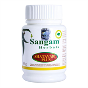 Шатавари Плюс порошок (Shatavari Plus) Sangam Herbals - улучшенная формула для женского организма , 40 г. 9605