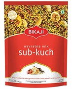 Закуска Navrattan Mix Bikaji - хрустящие снеки с насыщенным остро-пряным вкусом 9622
