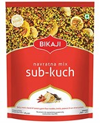 Закуска Navrattan Mix Bikaji - хрустящие снеки с насыщенным остро-пряным вкусом