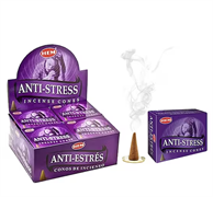 Благовония-конусы Anti-Stress Hem, 10 шт.