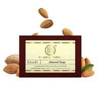 Глицериновое мыло ручной работы KHADI с миндалём 3545