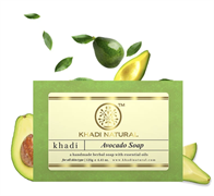 Глицериновое мыло ручной работы KHADI с авокадо 4147