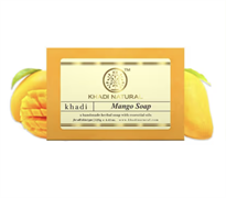 Глицериновое мыло ручной работы KHADI с манго 4152