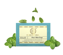 Освежающее мятное мыло ручной работы Khadi Natural 3546