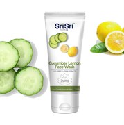 Средство для умывания Cucumber Lemon Face Wash (огурцом и лимоном), освежает кожу лица, 100 мл.