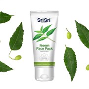 Маска для лица Neem Face Pack  с нимом, очищает забитые поры, 100 г.