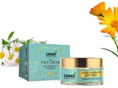 Крем дневной для лица "Ромашка и Календула" Sanavi 9830