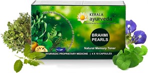 Brahmi Pearls (Брами Перлс Жемчуг)- мозговой тоник, улучшает внимание и память, 40 кап