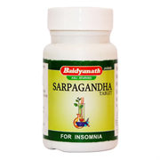 Sarpagandha (Сарпагандха) - успокаивает ЦНС и улучшает состояние сосудов, 40 таб.
