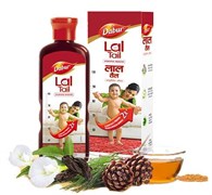 Детское массажное масло Lal Tail Dabur - улучшает общее и физическое развитие у детей 9731