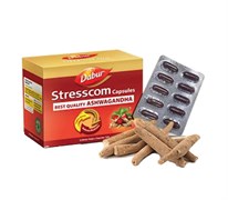 Stresscom (Стресском Дабур) - поможет справиться со стрессом, тревогой, неврозом и общей слабостью 2403