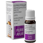 Масло «Кумкумади» (Kumkumaadi Thailam), 10 мл 2133