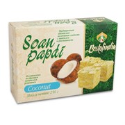 Soan papdi coconut (Соан Папди кокос) - воздушная сладость с миндалём и фисташками, 250 гр